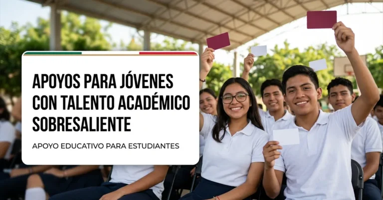 Apoyos para jóvenes con talento académico sobresaliente
