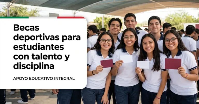 Becas deportivas para estudiantes con talento y disciplina