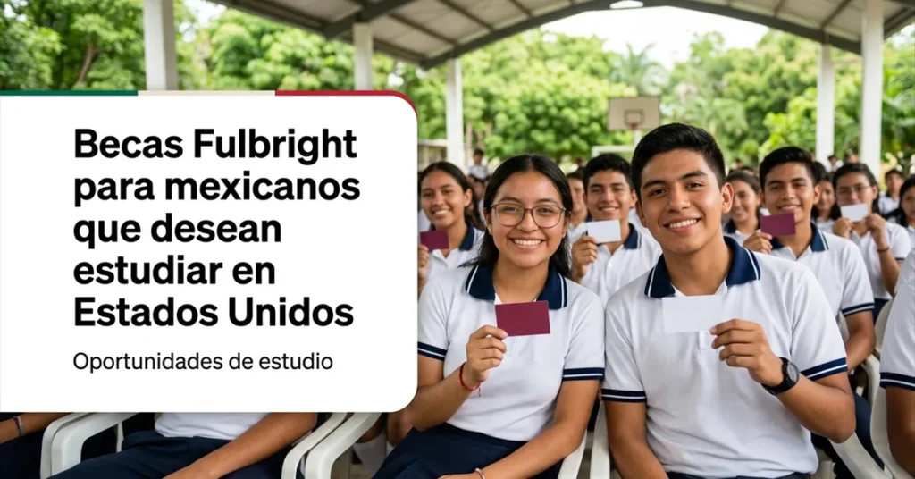 Becas Fulbright para mexicanos que desean estudiar en Estados Unidos