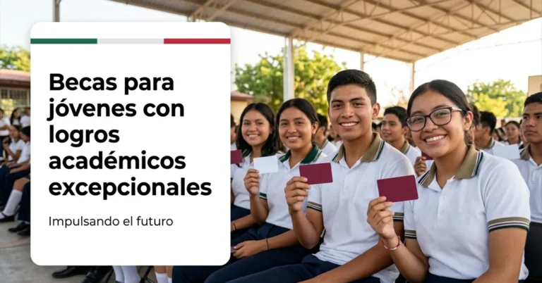 Becas para jóvenes con logros académicos excepcionales